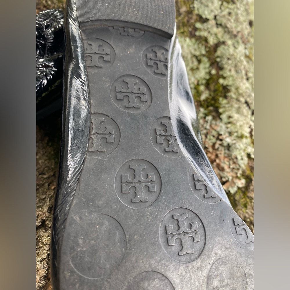 Tory Burch, black patent leather, flats - Picture 13 of 16